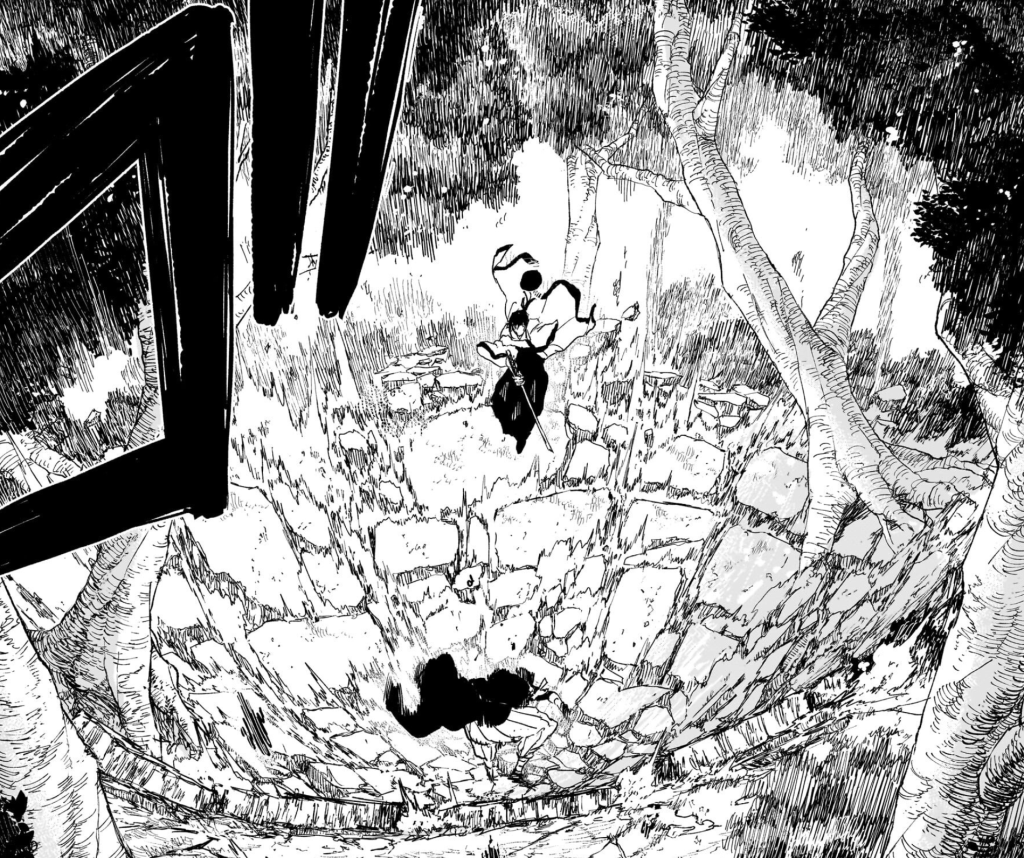 曽我ヒロトが妖術「虚地」を使用